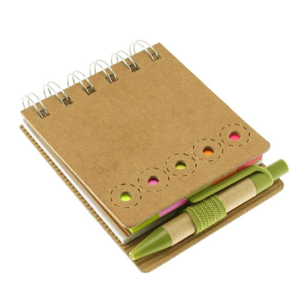 Memo Set Ecológico con Bolígrafo - Imagen 2