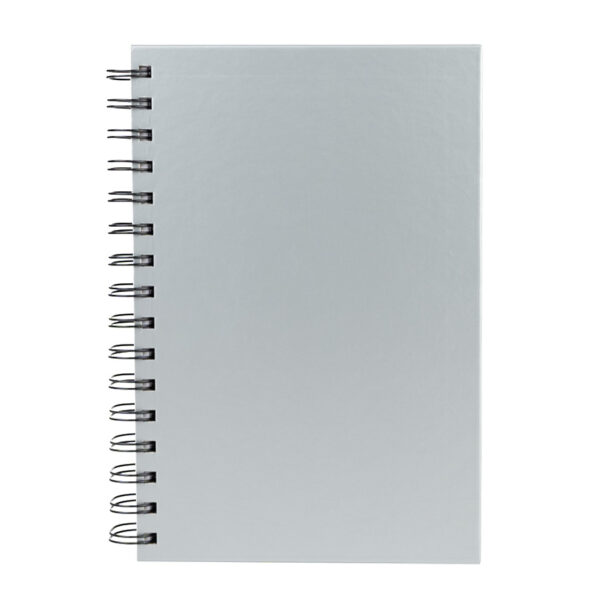Cuaderno matemáticas tapa dura plateada. - Imagen 3